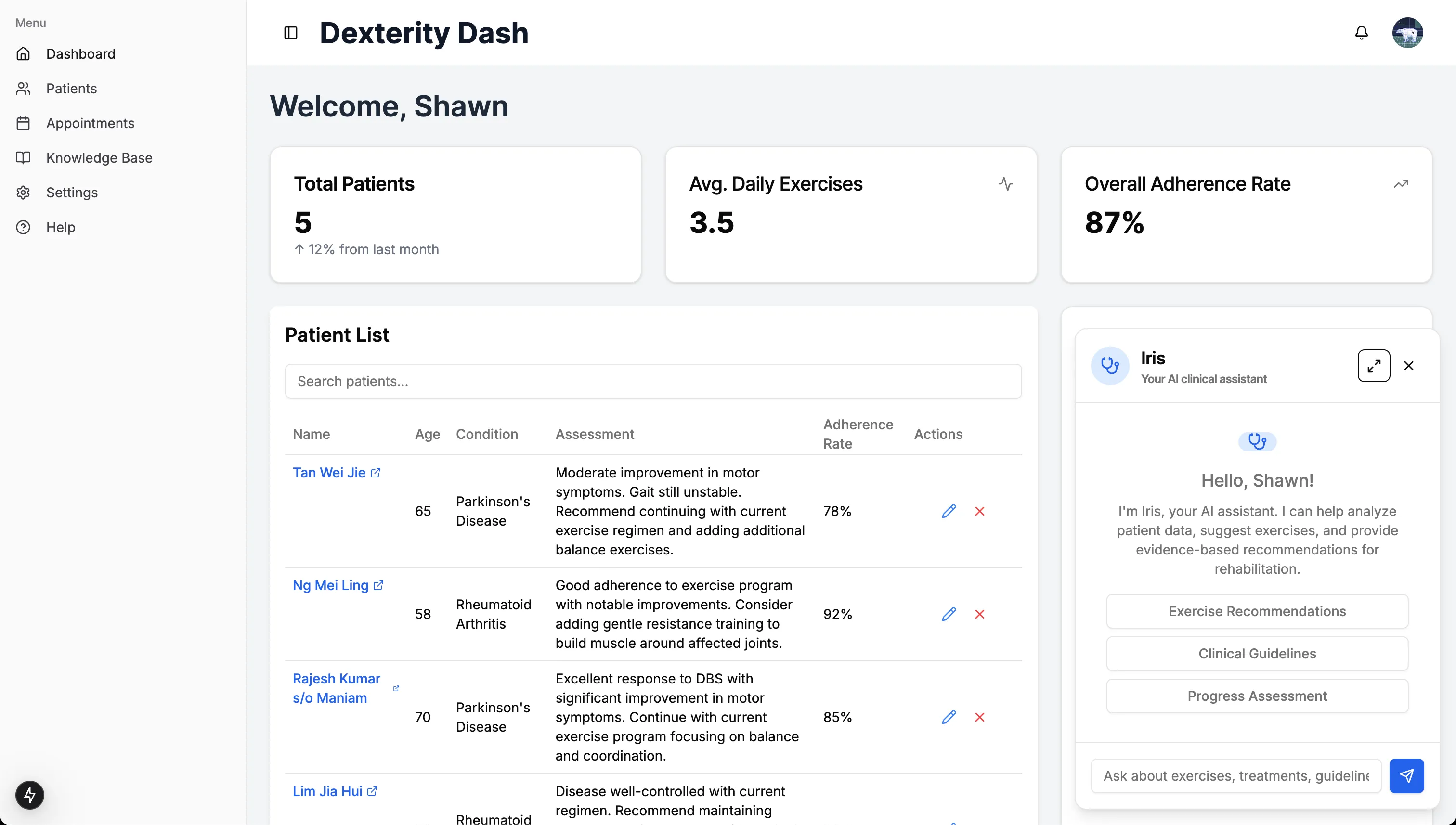 HealthHack 2025: Dexterity Dash